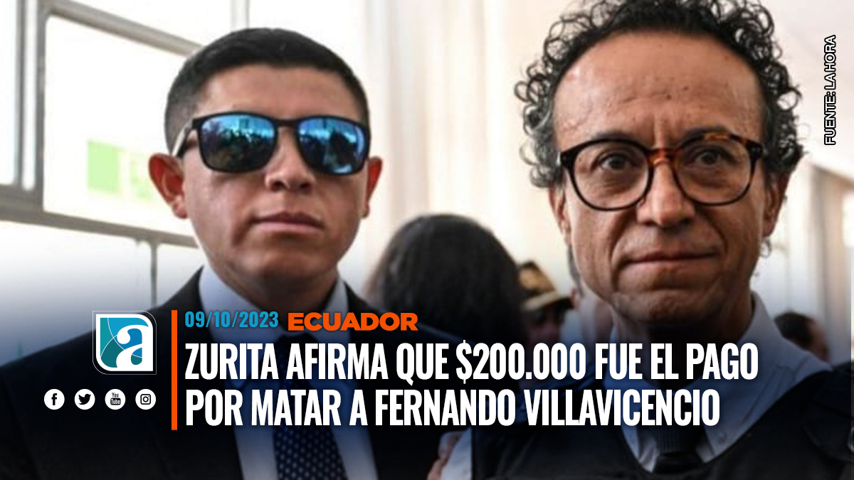 Zurita Afirma Que Fue El Pago Por Matar A Fernando