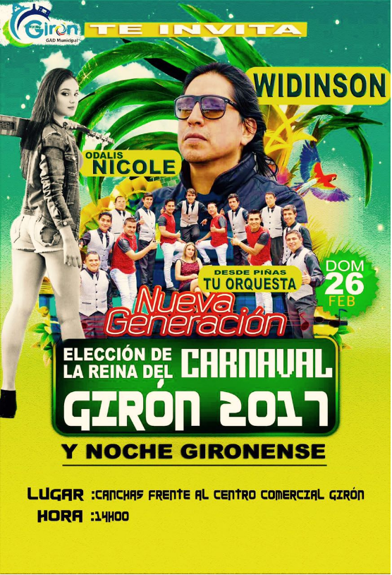 Elección Reina de Carnaval 2017 