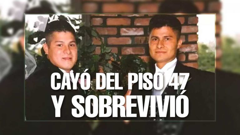 Edgar Moreno (izquierda) falleció por la caída en la que Alcides inexplicablemente sobrevivió en 2007. FOTO: BBC