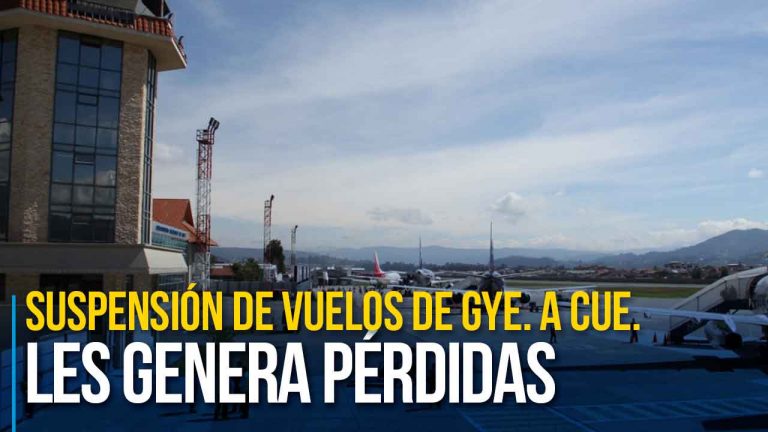 Según empresas y agencias, la suspensión de vuelos de Guayaquil a Cuenca les genera pérdidas. Sin embargo, de igual forma admiten que viajar a Cuenca pede resultar más caro que viajar al exterior.