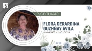 Obituario | Flora Gerardina Guzhñay Ávila