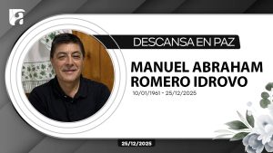 Obituario | Manuel Abraham Romero Idrovo