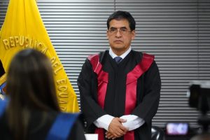 José Suing presenta renuncia a la presidencia de la Corte Nacional de Justicia en medio de crisis interna