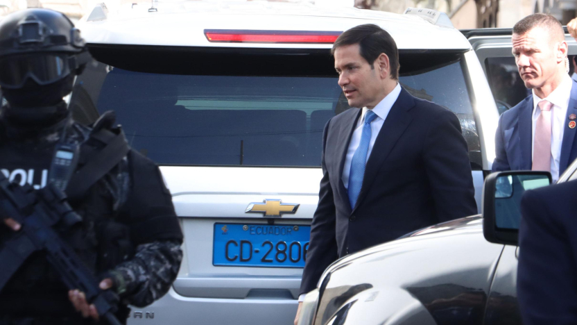 Marco Rubio habla con el presidente Daniel Noboa sobre la captura de Nicolás Maduro