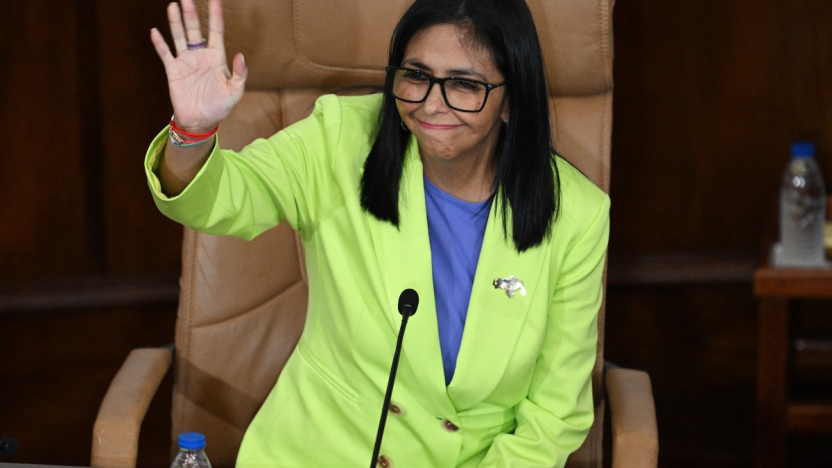 Delcy Rodríguez se reunió en Caracas con el director de la CIA