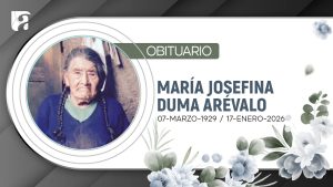 Obituario | María Josefina Duma Arévalo