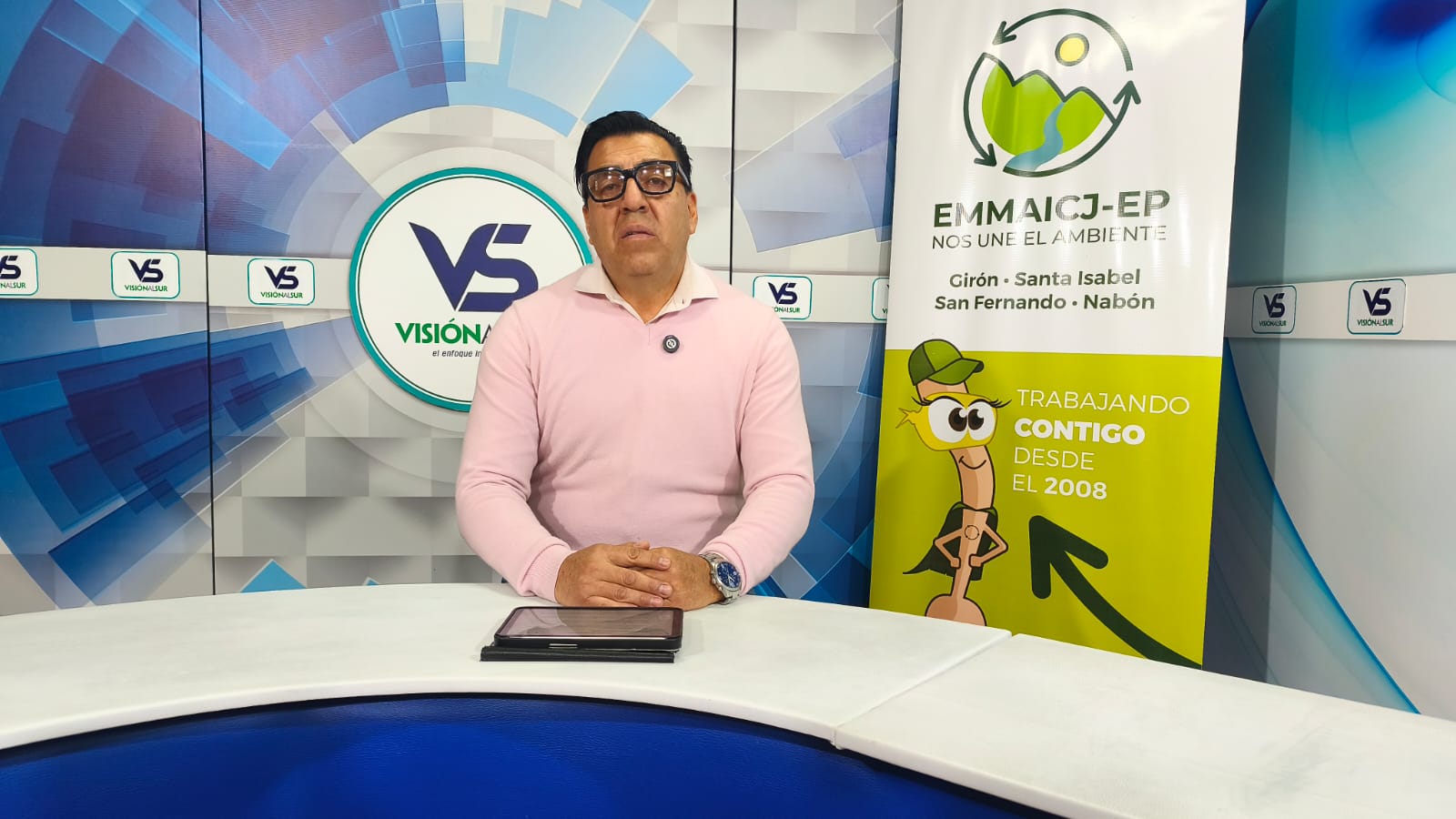 Entrevista con el gerente de la EMMAICJ-EP, Ing. Diego Quezada