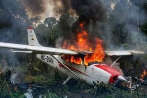 Accidente de avioneta en Taisha deja tres fallecidos