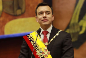 Presidente Noboa afirma que Ecuador es “un país distinto” y destaca resultados de su gestión