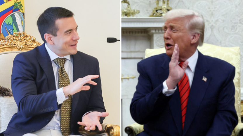 Daniel Noboa confirma asistencia a cumbre hemisférica en Miami convocada por Donald Trump