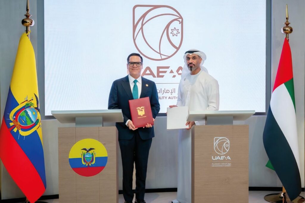 Ecuador y Emiratos Árabes Unidos firman acuerdo de cooperación para fortalecer la lucha contra la corrupción