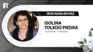 Descansa en Paz, Isolina Toledo Piedra