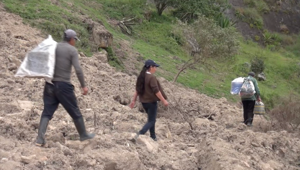 Vía a Rumipamba habilitada, pero falta llegar a Sauces