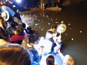 Girón vivió las vísperas del Corpus Christi entre fe, tradición y cultura