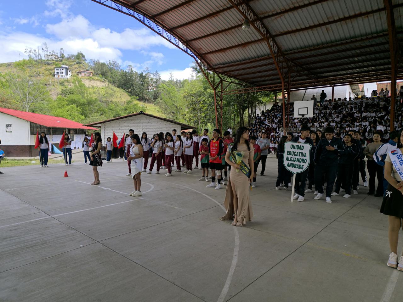 Planteles educativos de Girón participaron en festival deportivo