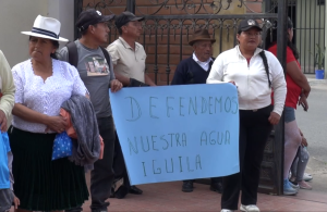 Comunidades cuestionan concesiones de agua otorgadas por el MAATE