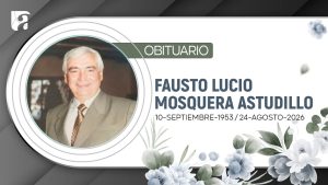 Nota de Pesar | Fausto Lucio Mosquera Astudillo