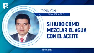 Si hubo cรณmo mezclar el agua con el aceite