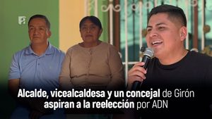 Alcalde, vicealcaldesa y un concejal de Girón aspiran a la reelección por ADN